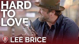 Lee Brice - Hard To Love (Acoustic) // The George Jones Sessions
