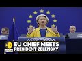 EU President Ursula Von Der Leyen Is In Kyiv Ukraine S EU Integration On Cards World News WION
