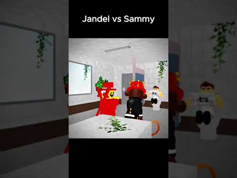 😱Fight Jandel vs Sammy in Grow a Garden - Roblox