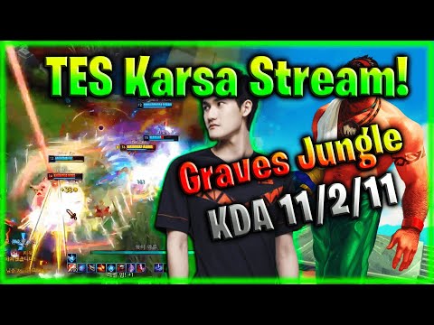 TES Karsa Graves Jungle vs Lee Sin KR Challenger | Karsa Stream Highlights