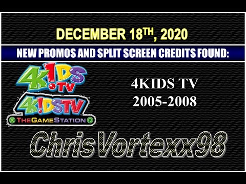 New Promos and Split Screen Credits Foundings: 12-18-2020: 4Kids TV 2005-2008