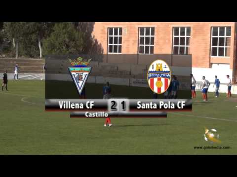 Villena CF 2-1 Santa Pola CF 2012-13
