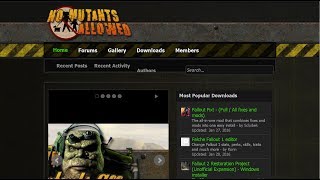 No Mutants Allowed... The First Fallout Fansite (1997)