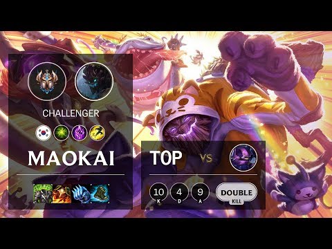 Maokai Top vs Kennen - KR Challenger Patch 10.4