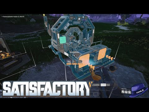 Lets Play SATISFACTORY - Part 04 - THE ASSEMBLER - Satisfactory Gameplay Walkthrough