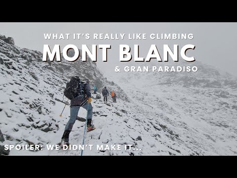 Mont Blanc | Beginner Climbs Western Europe's Highest Mountain (Goûter Route)