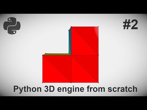 Python 3D engine from scratch #2