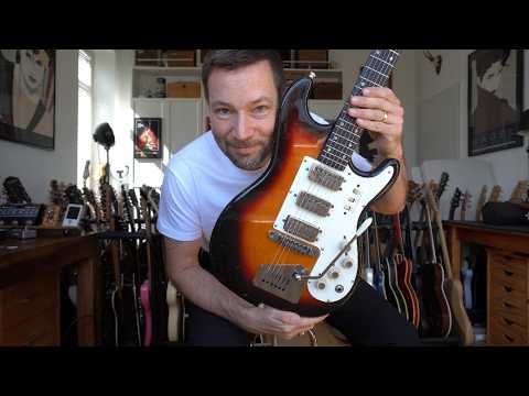 VIDEO! ~1966 Höfner "Galaxie" 173 - vintage Germany - pro setup, ready to play image 12