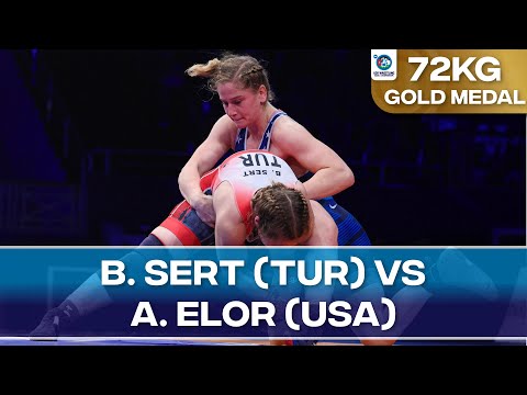 Bukrenaz SERT (TUR) vs. Amit ELOR (USA) | U20 World Championships 2023 | Gold Medal | WW 72Kg