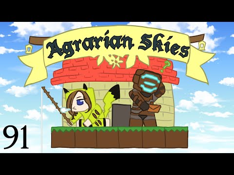 Minecraft Agrarian Skies ep91 - The great cow migration