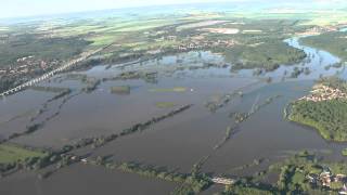 preview picture of video 'Hochwasser 2013 Kollenbey [HD]'