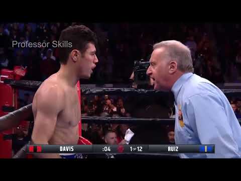 Gervonta Davis Stops Hugo Ruiz in Round One Boxing