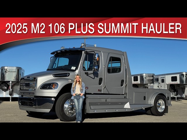 Preview image of 2025 Freightliner M2 106 Plus Summit Hauler youtube video
