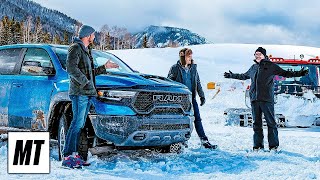 Behind the Scenes with a Ram 1500 TRX in Snow | Top Gear America Ep 4 | MotorTrend by Motor Trend