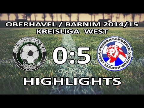 SG STORKOW - FV LIEBENWALDE 0:5 - Highlights [Kreisliga West OHV/BAR 2014/15 - 30.Spieltag]