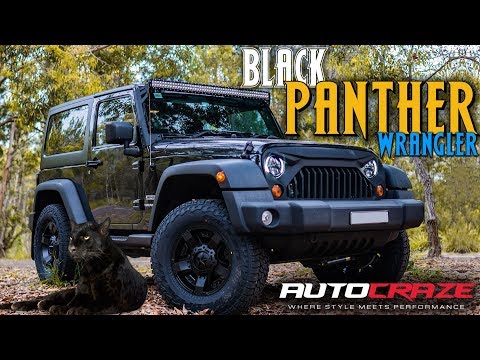 BLACK PANTHER WRANGLER // Jeep Wrangler KMC Wheels, Falken Tyres, Tough Dog 4x4 Lift Kit & More