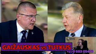 Gaižauskas klykia ant Tutkaus, kol Gorienė žiūri 😂 | Karalius Reaguoja