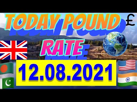Today’s Highest Rate | 12-08-21 | UK Pound Rate Around the world | H&H | GBP USD INR | Ria | GBP USD