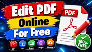 How to Edit PDF Online for Free | Best Free PDF Editor Tool | Edit Any File Online Easily
