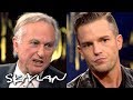 Richard Dawkins and Brandon Flowers clash about the Book of Mormon | Skavlan