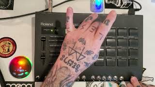 Video thumbnail for Modified Roland R-5 Human Rhythm Composer from 1989 by Moth Hunter Mods