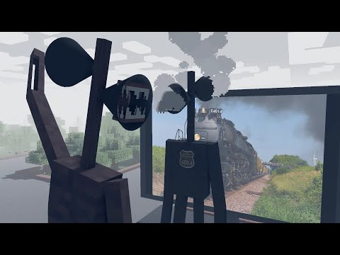 [S3, EP22] Siren Head Meets Other Siren 6 ft. Union Pacific Big Boy 4014 + Siren Head NSFW Speedrun