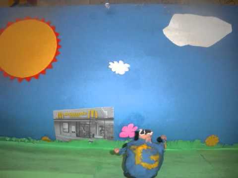 Super Garrett Claymation -  Putnam County Jr. High - Illinois