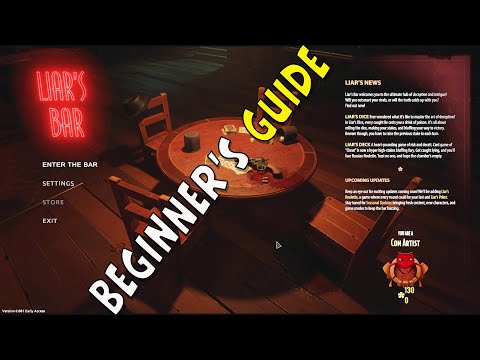 Liar's Bar Beginner's Guide - The Basics (Tips and Tricks) Tutorial