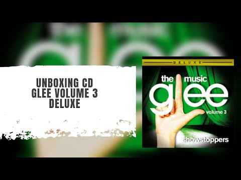 UNBOXING CD GLEE VOLUME 3 (DELUXE)