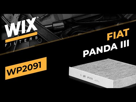How to change a cabin filter? - FIAT Panda III