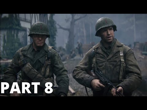 Call of Duty WW2 Campaign Walkthrough PART 8 (No Commentary)