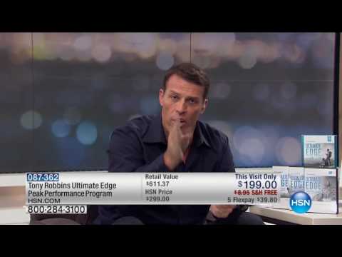 HSN | Tony Robbins Ultimate Edge Premiere 10.01.2016 - 02 AM