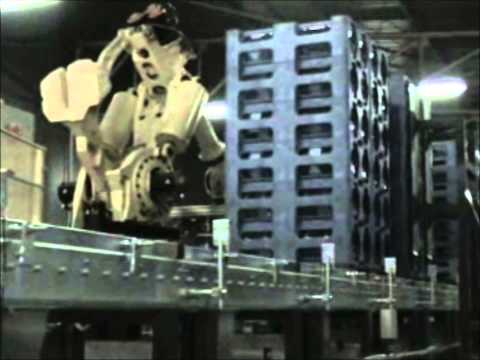 Flokontrol - Robotic Prostack Rack Loading and Unloading of 19 ltr (5 Gallon) Water Bottles 3500 bph