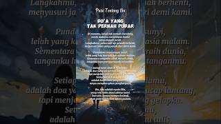 Download lagu DO'A YANG TAK PERNAH PUDAR, Puisi Ibu Sedih #puisiibusedih  #puisiuntukibu #puisiibu #shorts mp3