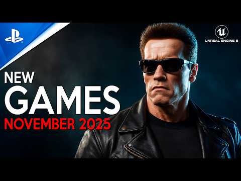 NEW GAMES coming in NOVEMBER 2025 with Crazy NEXT GEN Graphics