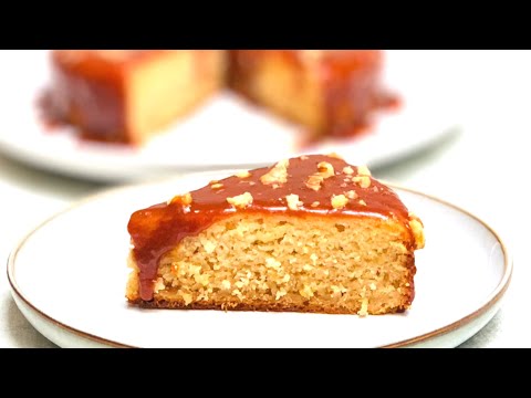 Apple Caramel Cake | Caramel Apple Cake Recipe | How to make easiest & delicious apple caramel cake
