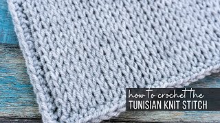 Tunisian Knit Stitch Tutorial
