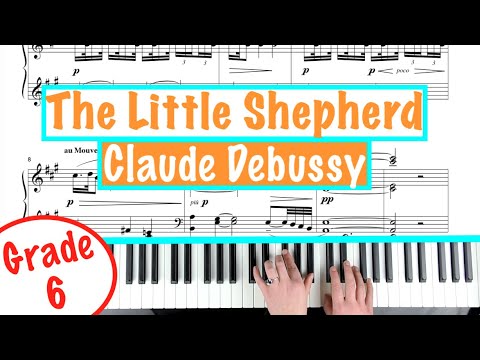 How to play THE LITTLE SHEPHERD - Claude Debussy with Sheet Music