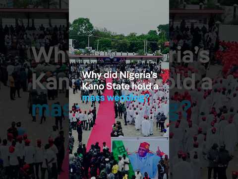 Why did Nigeria’s Kano hold a mass wedding? | DW News