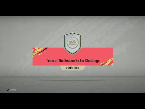 FIFA 20- Ultimate Team: TOTSSF Challenge SBC Reward #1217