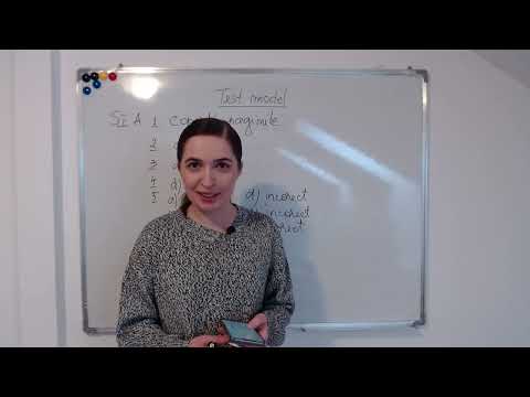 Model de test - Evaluare națională 2022