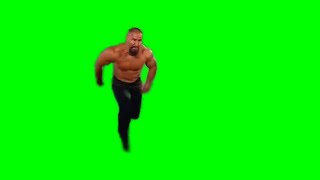 Bron Breakker spears Carlito green screen
