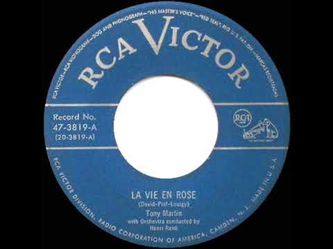 1950 HITS ARCHIVE: La Vie En Rose - Tony Martin