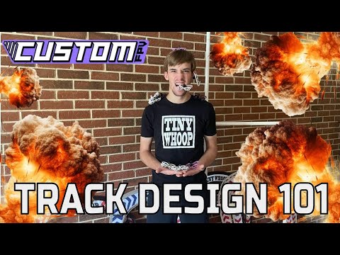 Small Space Whoop Racing Tips Ep. #3 - Track Building 1 | CustomFPV