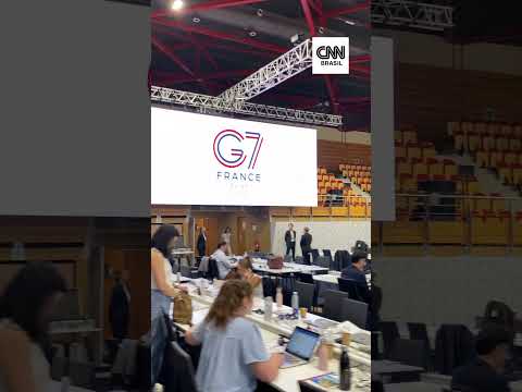 Américo Martins mostra os bastidores da cobertura do G7 na França