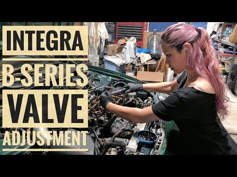How to Do a B-Series Integra Valve Adjustment