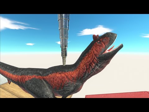 Piercer Thwarts The Unit & Carnotaurus, Werewolf, Romanus, T-rex - Evolution in Jurassic World