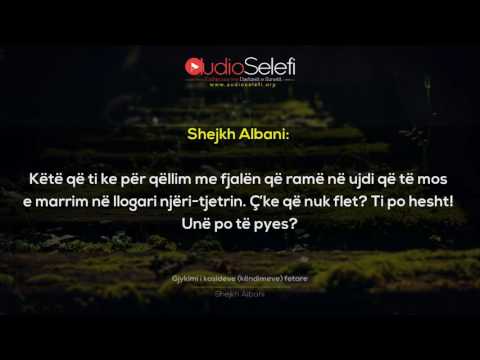 Gjykimi i kasideve këndimeve fetare – Shejkh Albani