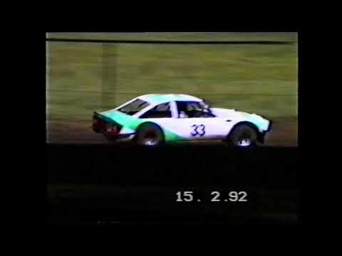 Lismore Speedway Super Sedans - 15 Feb 1992 - Feature Race
