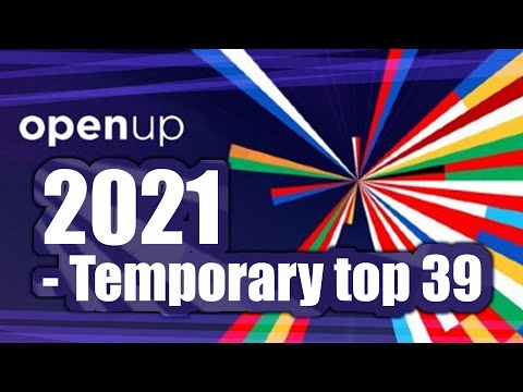 Eurovision Song Contest 2021 - My Top 39